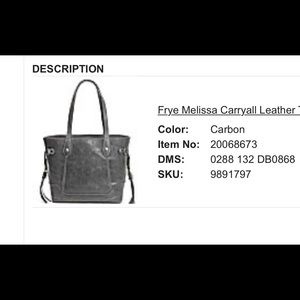 Frye Purse, Brand New!